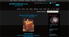 Desktop Screenshot of kavonkandles.com